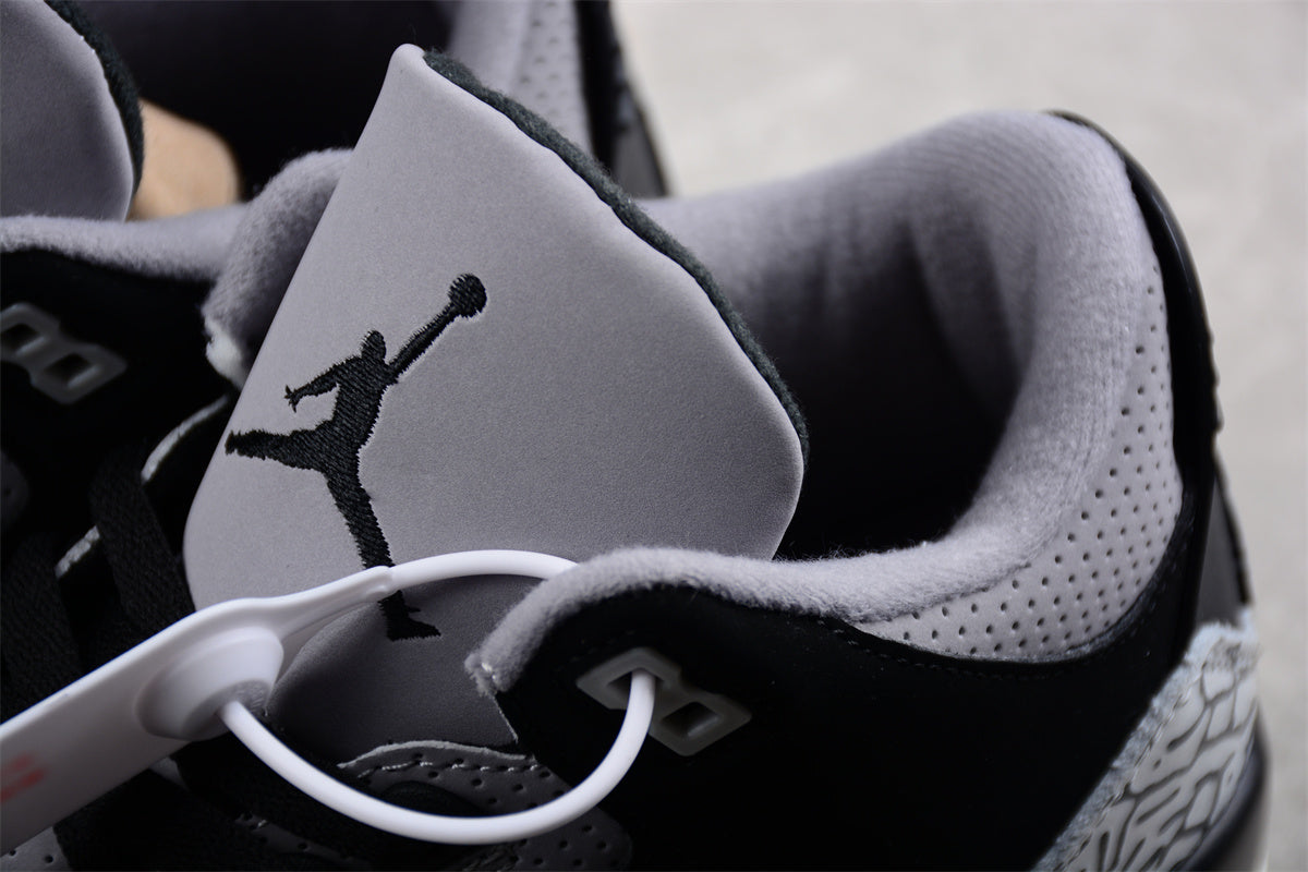 Air Jordan 3  AJ3 - Off Noir