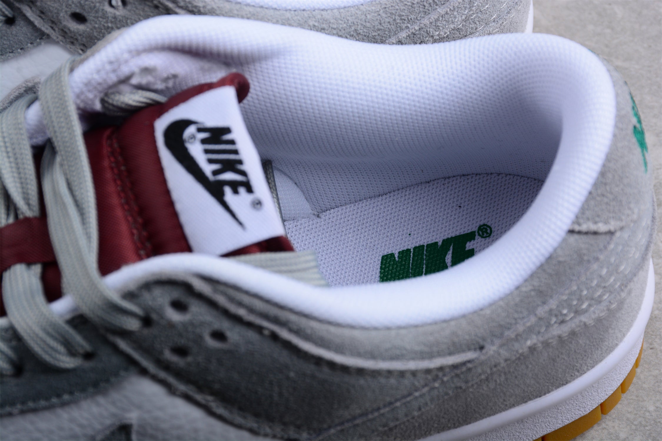 NikeMens Dunk Low - Smoke Grey Gum