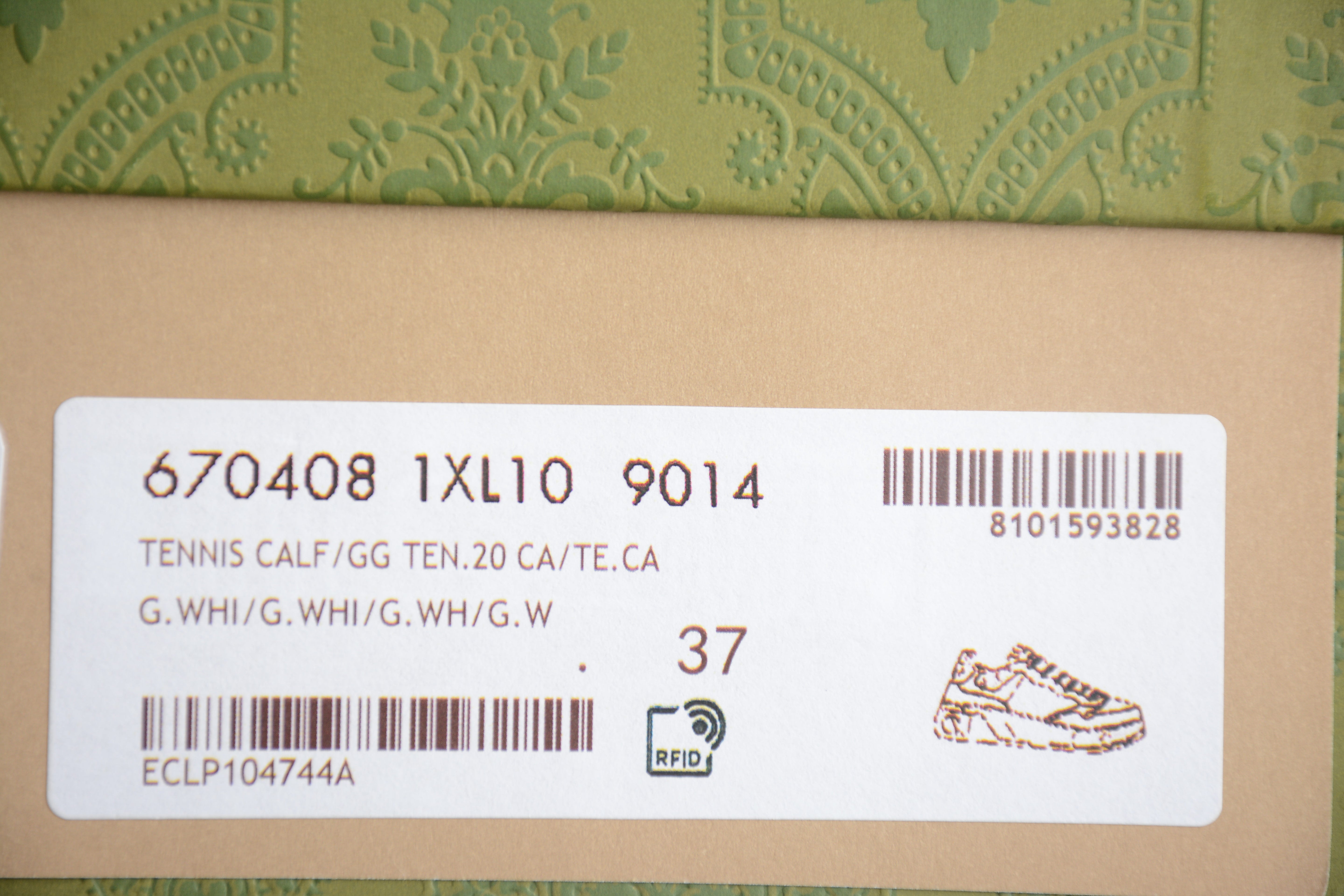 GucciUnisex Embossed Platform - Blue