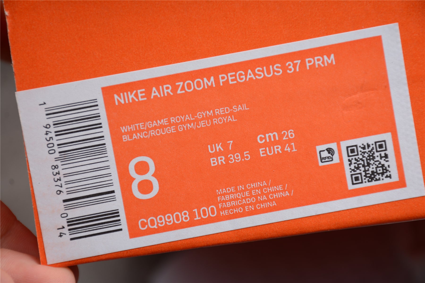 NikeMens Zoom Pegasus 37 - White