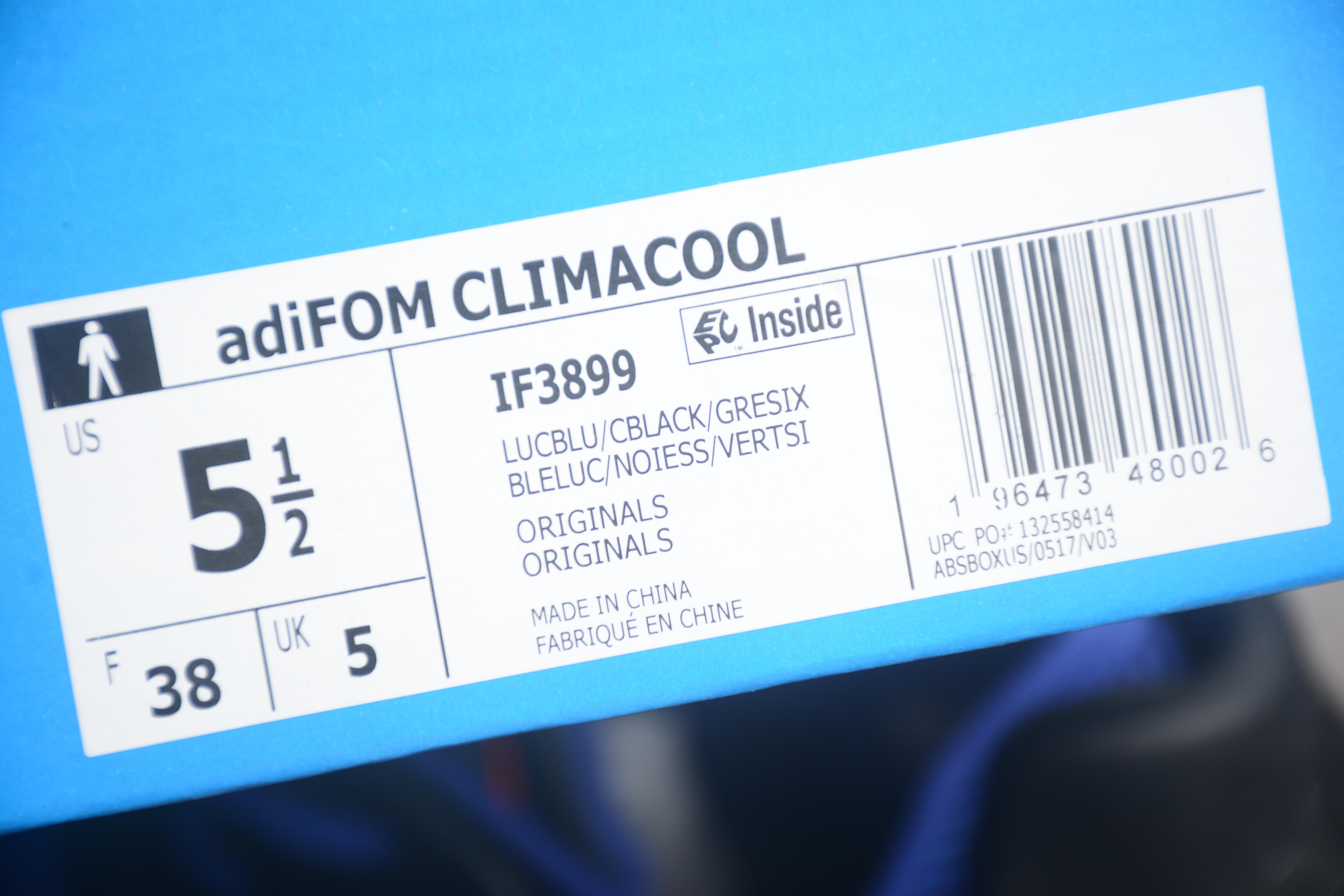 adidasUnisex Adifoam Climacool - Black/Blue