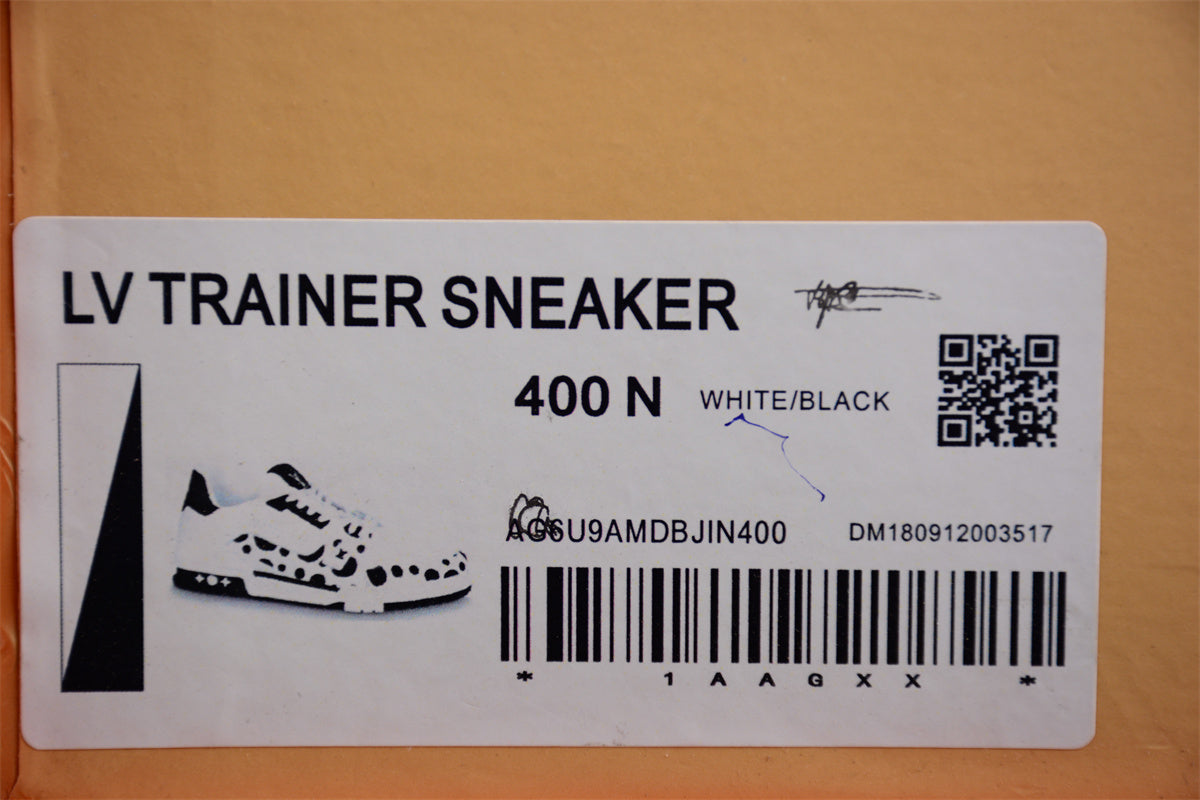 LouisVuitton Trainer Dots Monogram - Black