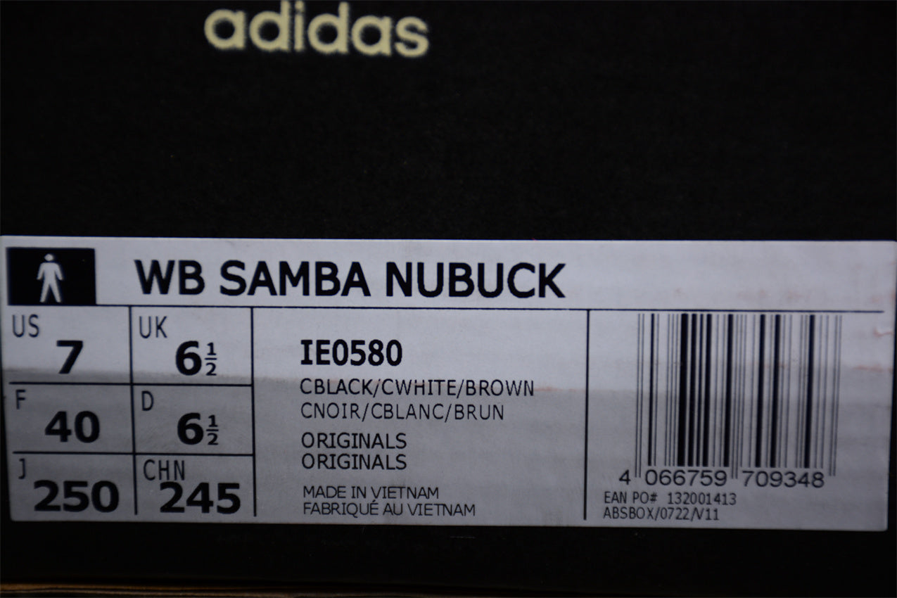 Wales Bonner x adidasUnisex Samba - Black