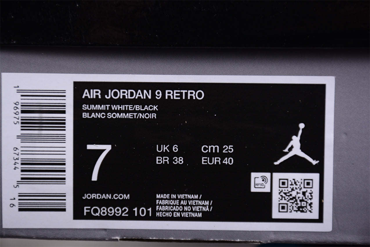 Air Jordan 9 AJ9 Retro - Powder Blue