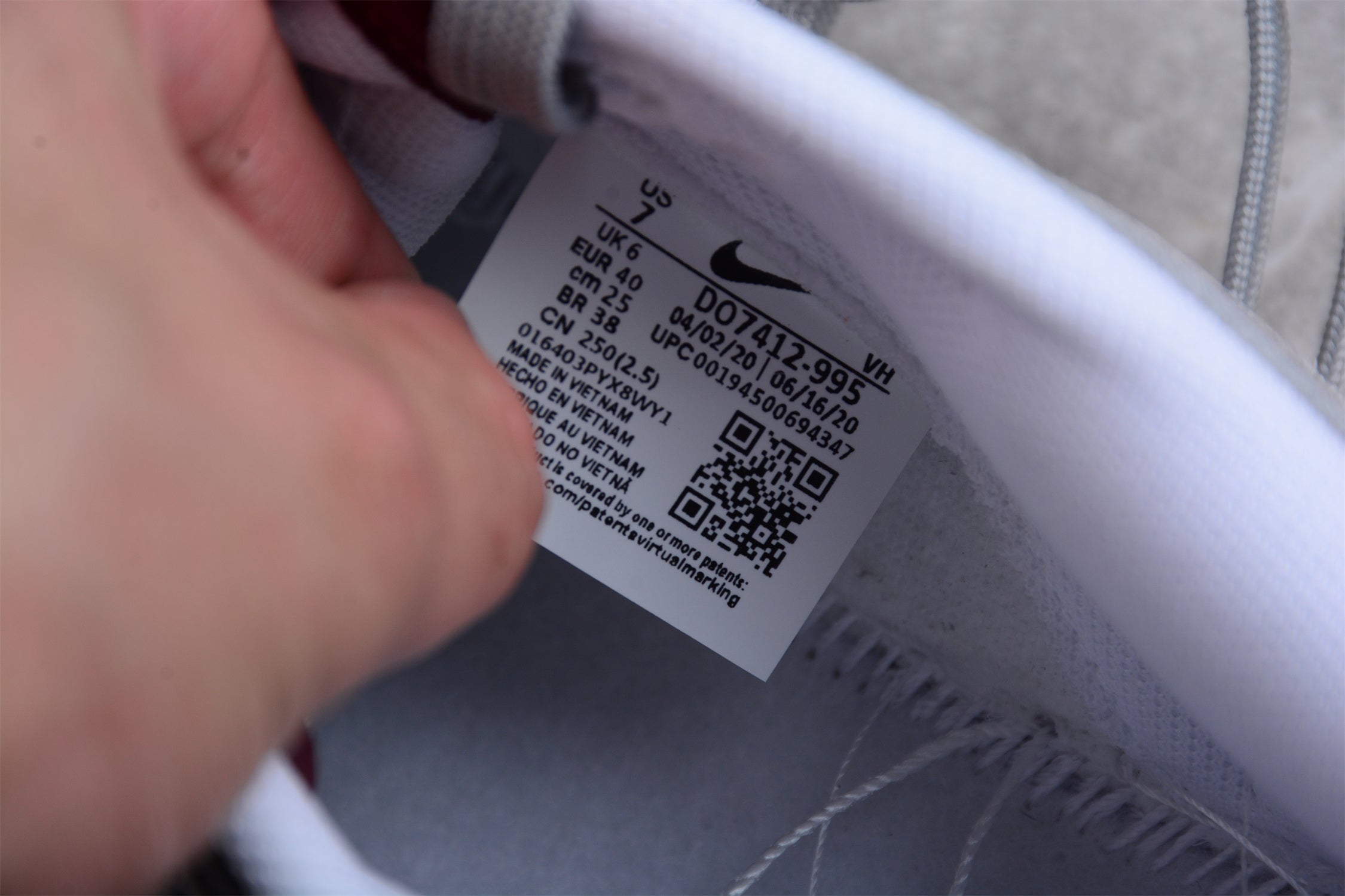 NikeMens Dunk Low - Smoke Grey Gum