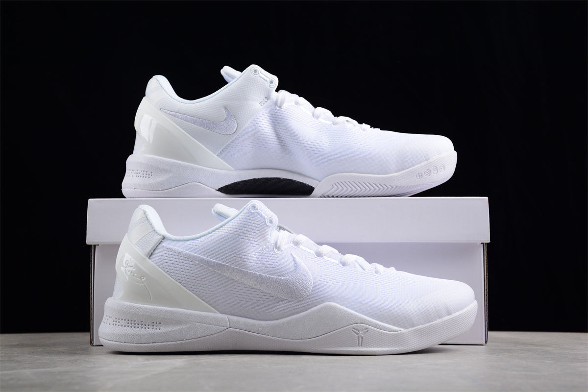 NikeUnisex Kobe 8 Protro - Triple White