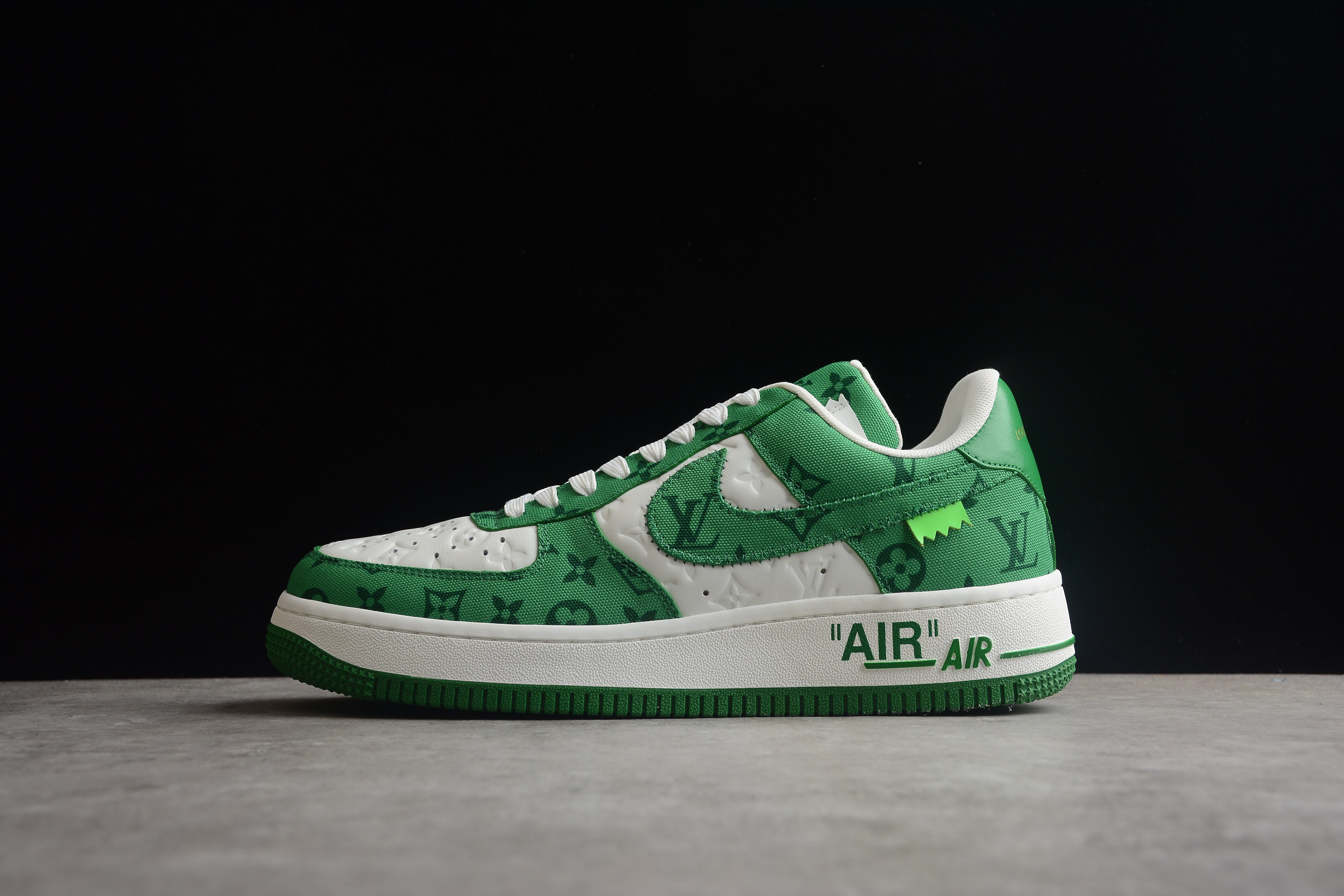 NikeMens Air Force 1 AF1 x Louis Vuitton - Green