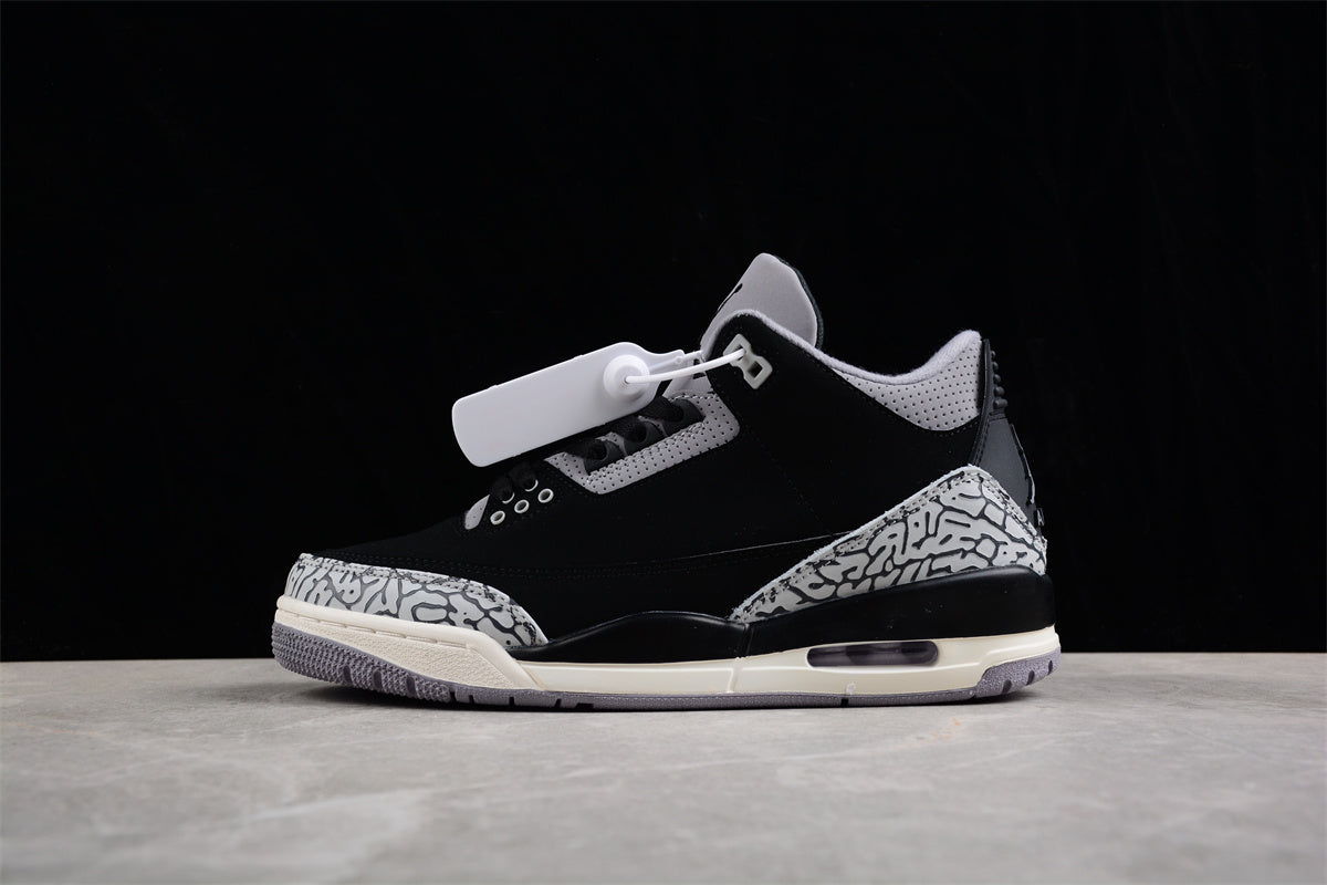 Air Jordan 3  AJ3 - Off Noir