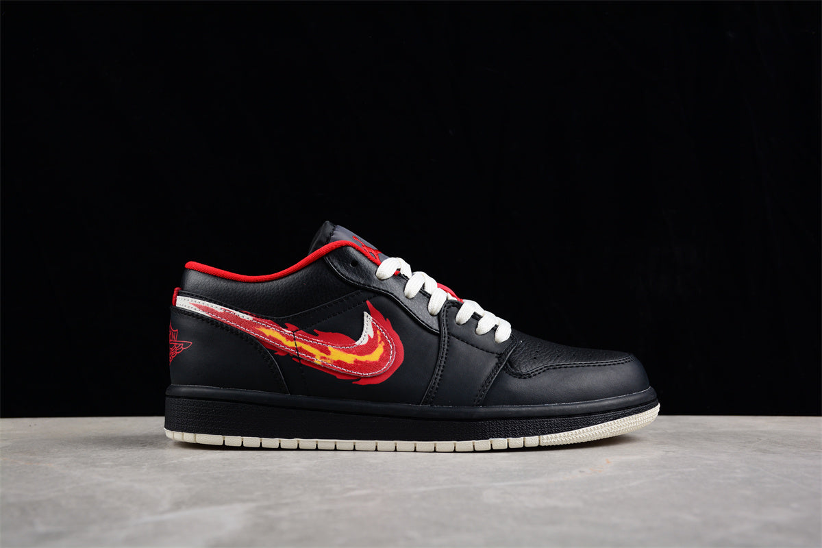 Air Jordan 1 AJ1 Low - Just Skate Black