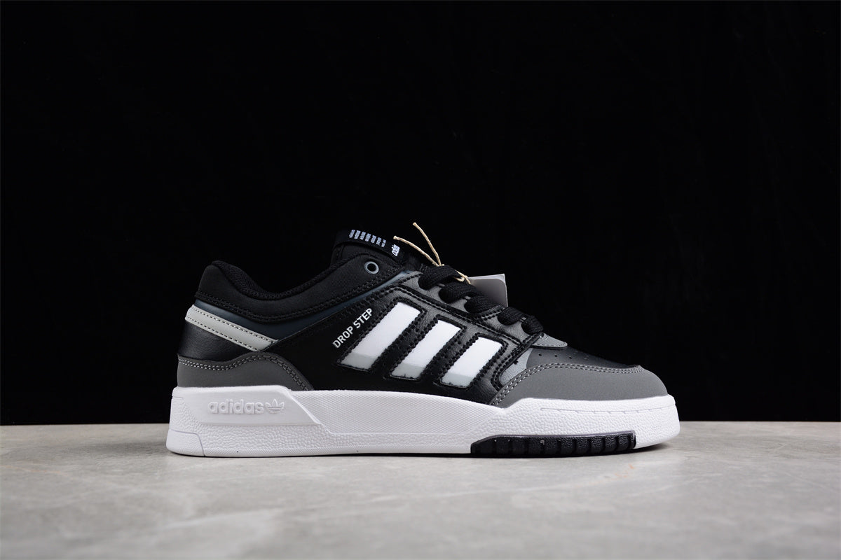 adidasUnisex Drop Step Low - Black
