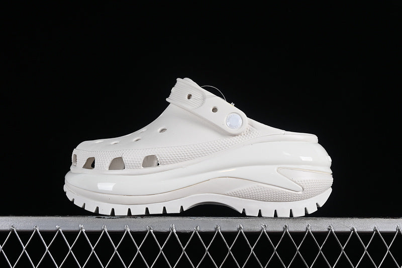 Unisex Crocs Mega Crush Clog - White