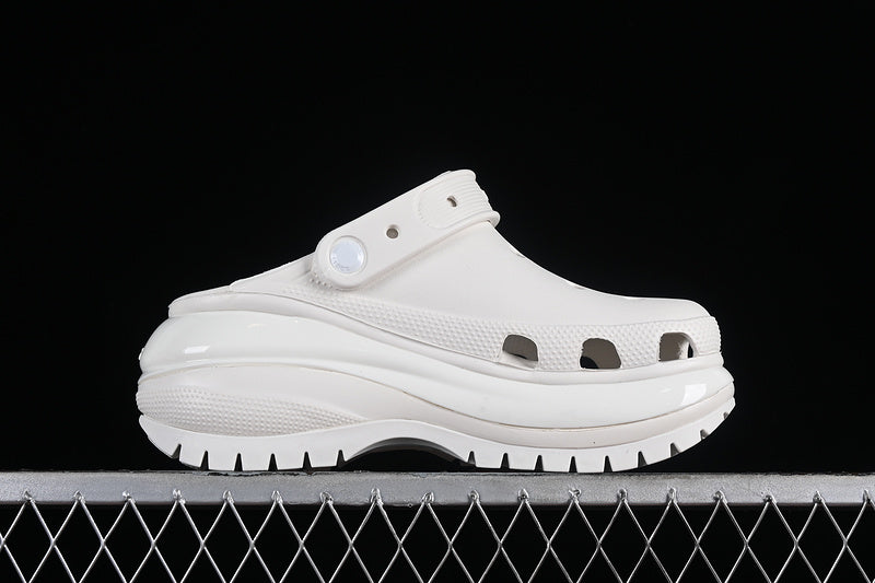 Unisex Crocs Mega Crush Clog - White