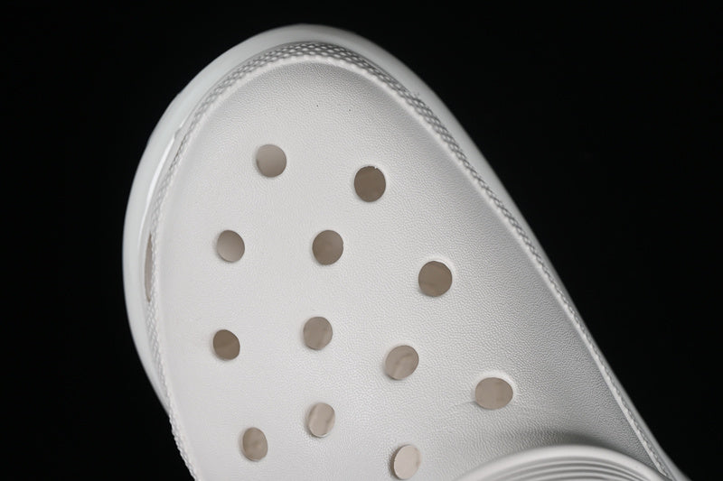 Unisex Crocs Mega Crush Clog - White