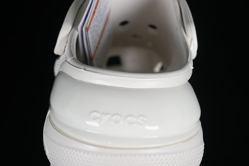 Unisex Crocs Mega Crush Clog - White