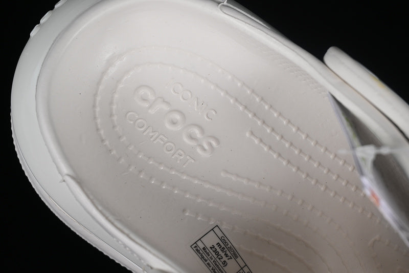 Unisex Crocs Mega Crush Clog - White