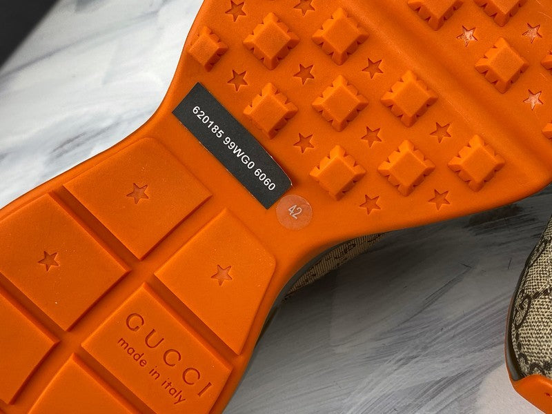 GucciUnisex GG Rhyton - "Beige-Brick Red"