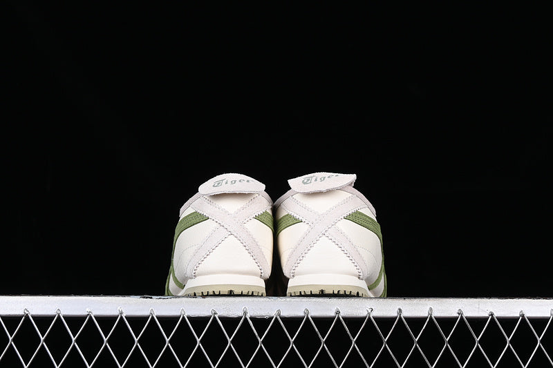 WMNS Onitsuka Tiger Mexico 66 - White/Olive Slipon