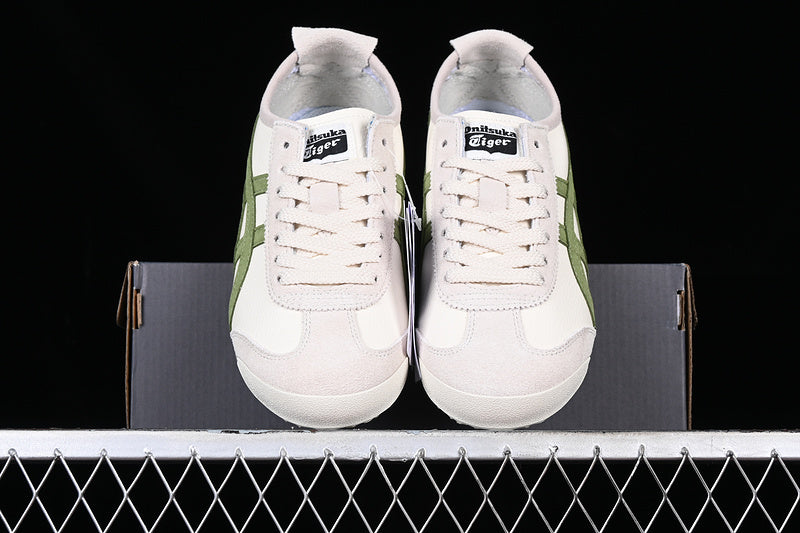 WMNS Onitsuka Tiger Mexico 66 - White/Olive Slipon