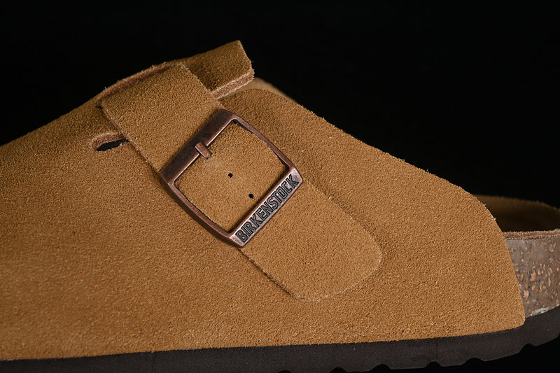 BirkenstockUnisex boston tan Clogs - Brown