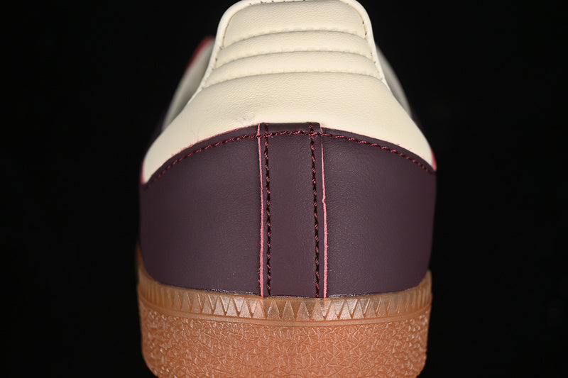 adidasMens Samba - Maroon Gold Metallic