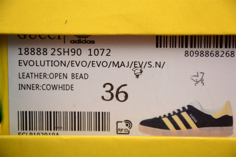 adidasMens x Gucci Gazelle Black - Monogram