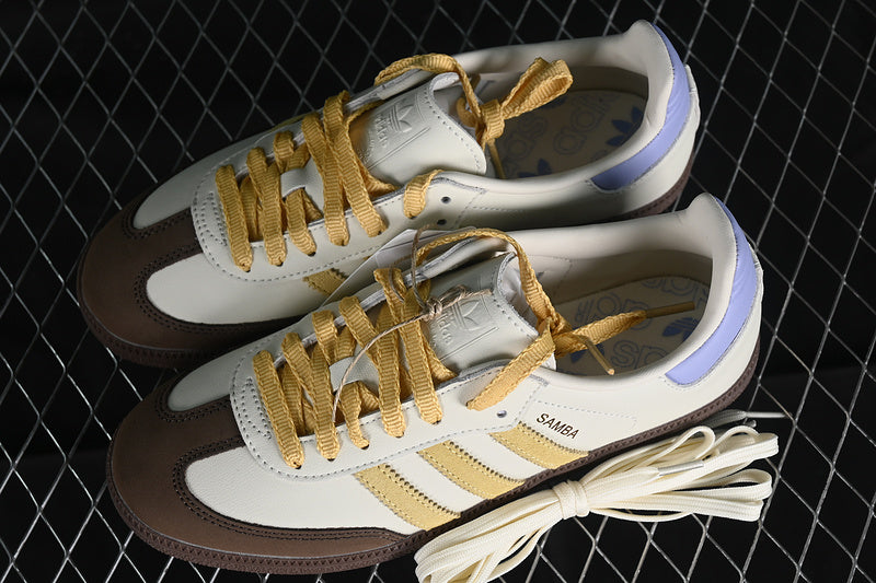 adidasUnisex Samba Off White - Violet