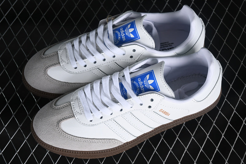 adidasUnisex Samba Platinum - White