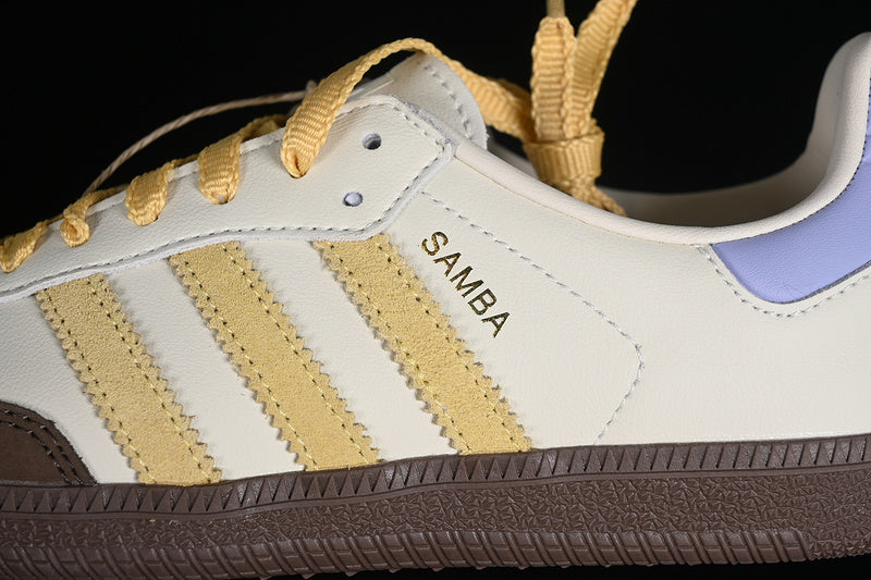 adidasUnisex Samba Off White - Violet