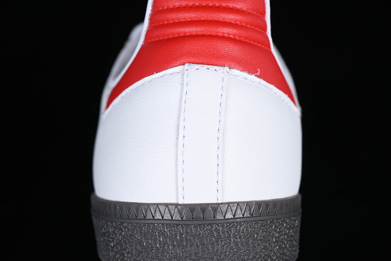 adidasMens Samba - White/Red