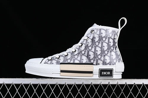 DiorMens B26 High Converse Oblique - White