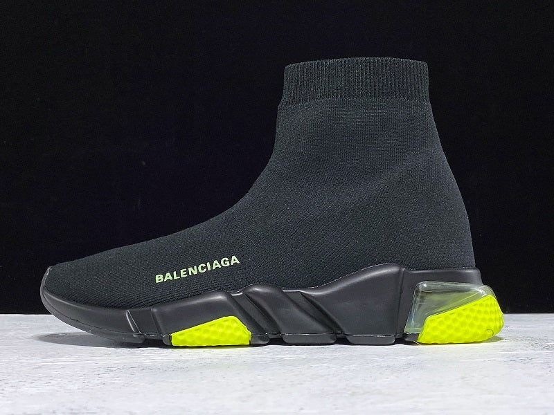 BalenciagaUnisex Speed Trainer Clear Sole - Neon
