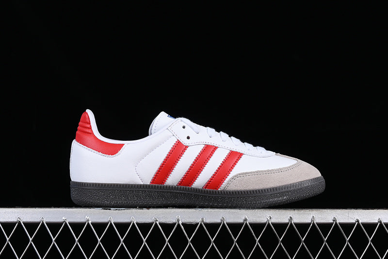 adidasMens Samba - White/Red