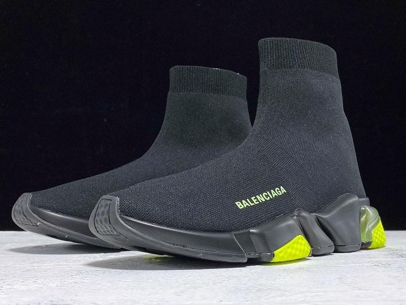 BalenciagaUnisex Speed Trainer Clear Sole - Neon
