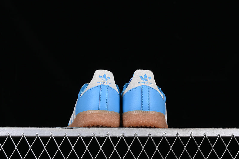 Sporty & Rich x adidasMens Samba - Blue