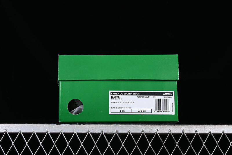 Sporty & Rich x adidasMens Samba - Blue