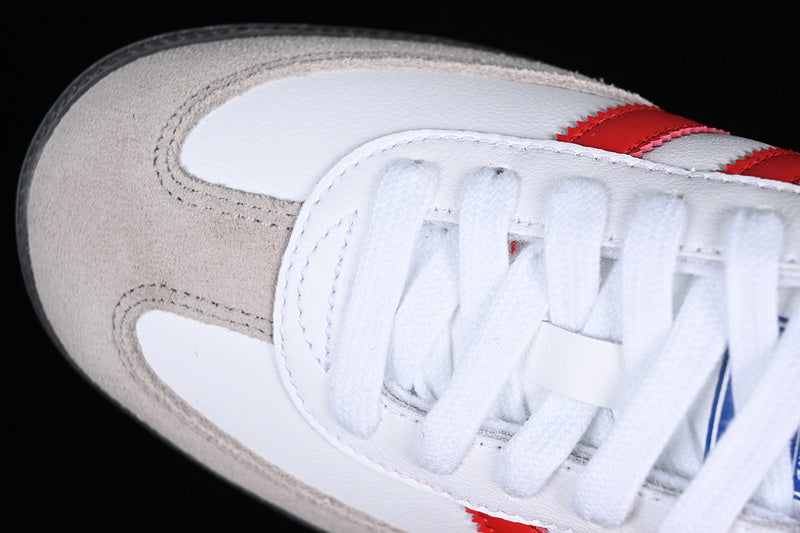 adidasMens Samba - White/Red