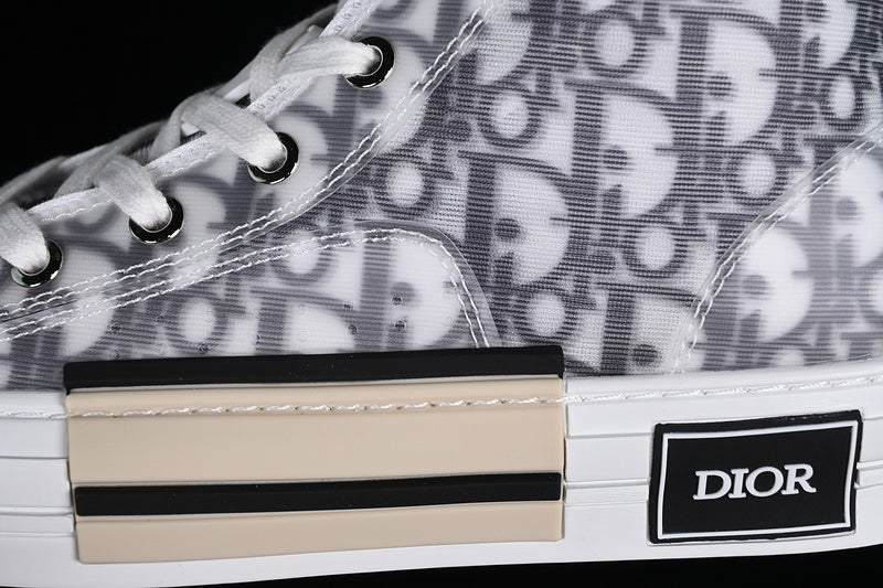 DiorMens B26 High Converse Oblique - White