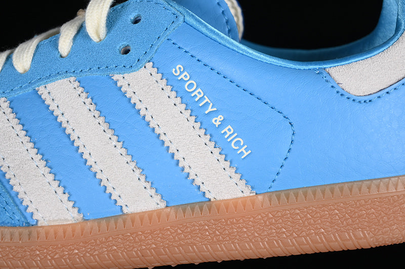 Sporty & Rich x adidasMens Samba - Blue