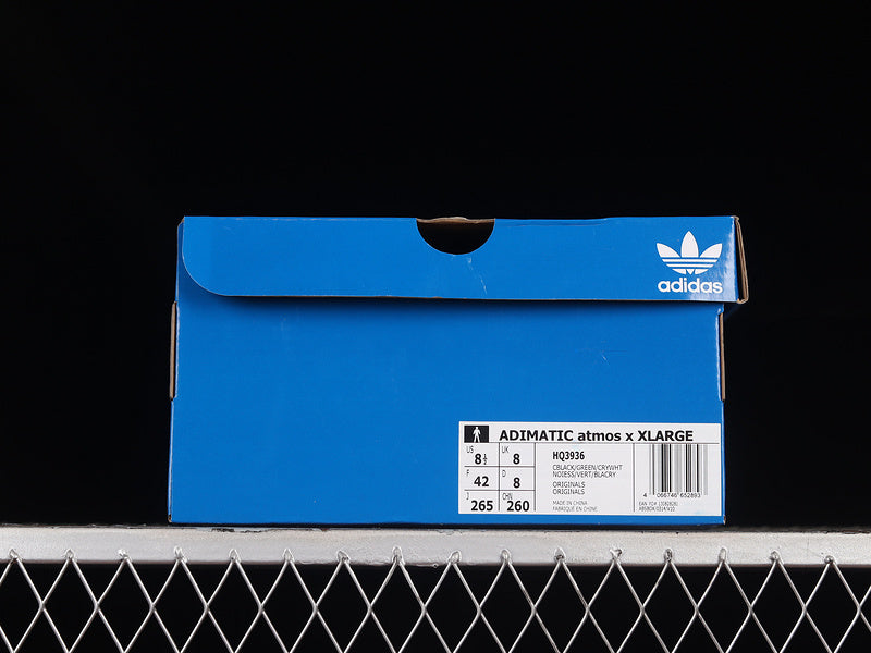 AdidasMens Adimatic Core - Black/Green