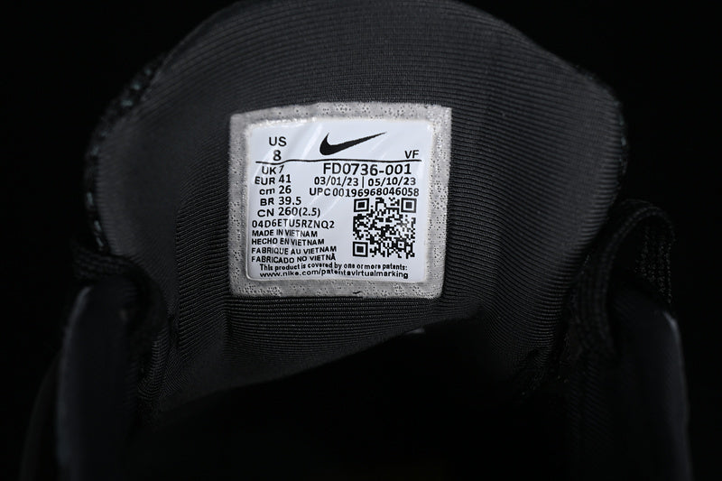 NikeUnisex V2k Run - Metallice Black