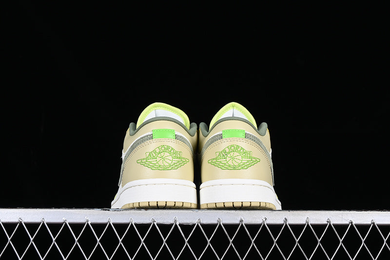 NikeMens Air Jordan 1 AJ1 Low - Light Olive