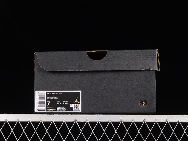 Air Jordan 1 AJ1 Mid Red Panda