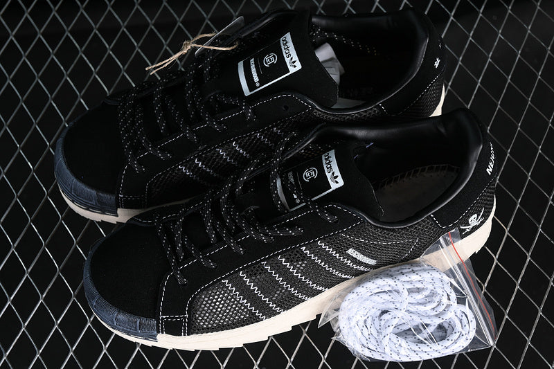 Neighborhood x Clot x adidasUnisex Superstar - Black