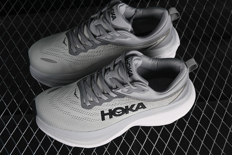 HokaUnisex Bondi 8 - Sharkskin