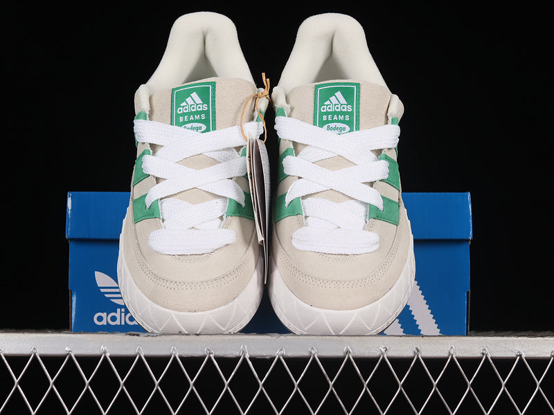 Adidas Adimatic x Bodega x Beams - White/Green