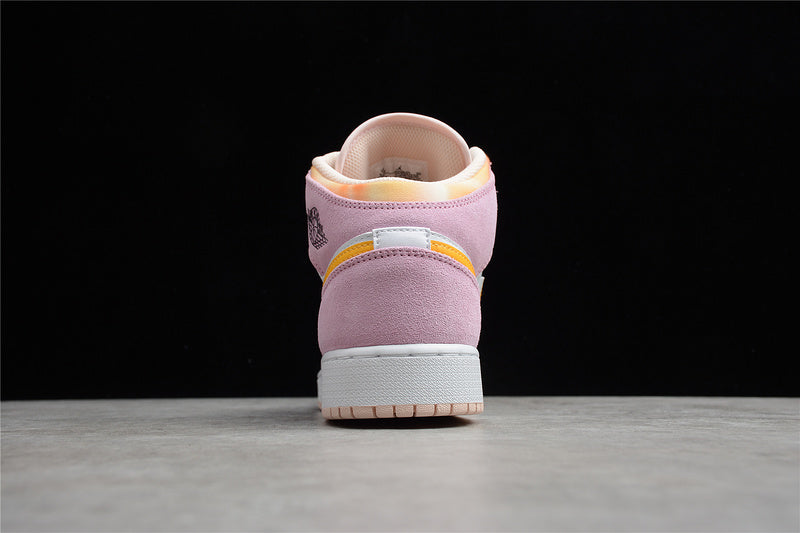 WMNS Air Jordan 1 AJ1 Mid Light - Arctic Pink