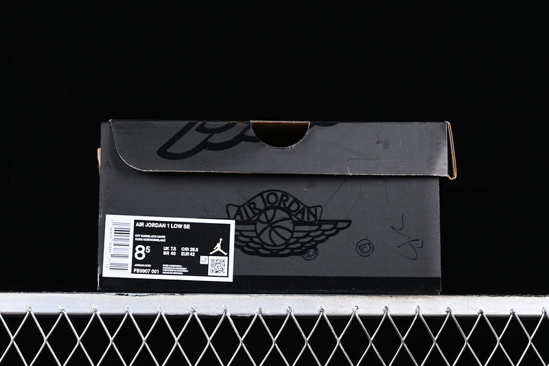 Air jordan 1 AJ1 Low - Black Elephant