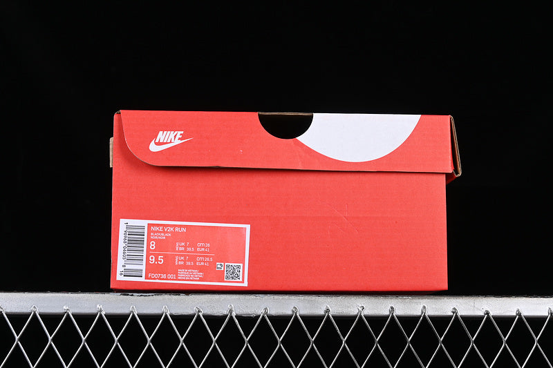 NikeUnisex V2k Run - Metallice Black