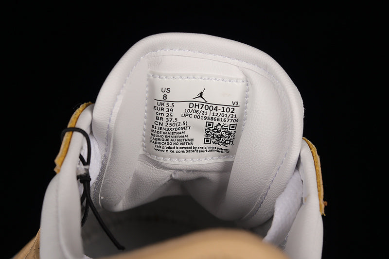 WMNS Air Jordan 1 AJ1 Elevate Low - White Onyx