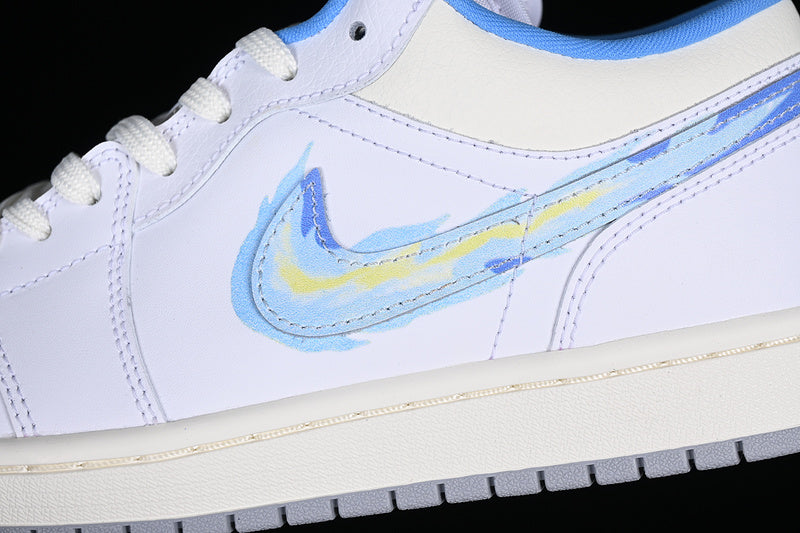 Air Jordan 1 AJ1 Low - Flame Swoosh